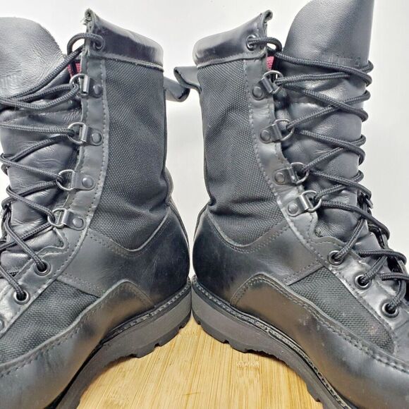 Matterhorn Boots Mens 9 Black Military Tactical Combat Shoe Vibram Insulated USA - Picture 6 of 14